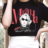 Playera over Miranda Priestly