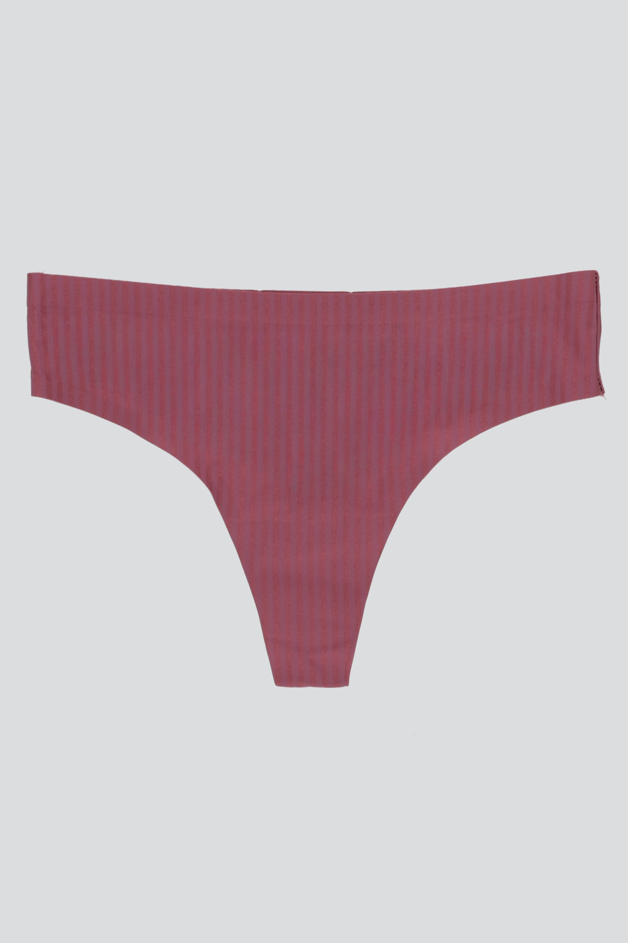 Tanga líneas satinado seamless MORADO