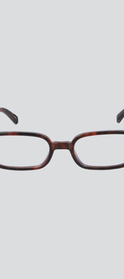 Lentes rectangulares mini luz azul