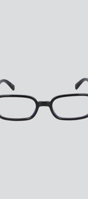 Lentes rectangulares mini luz azul