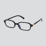 Lentes rectangulares mini luz azul