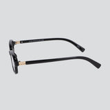 Lentes rectangulares mini luz azul