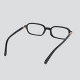 Lentes rectangulares mini luz azul