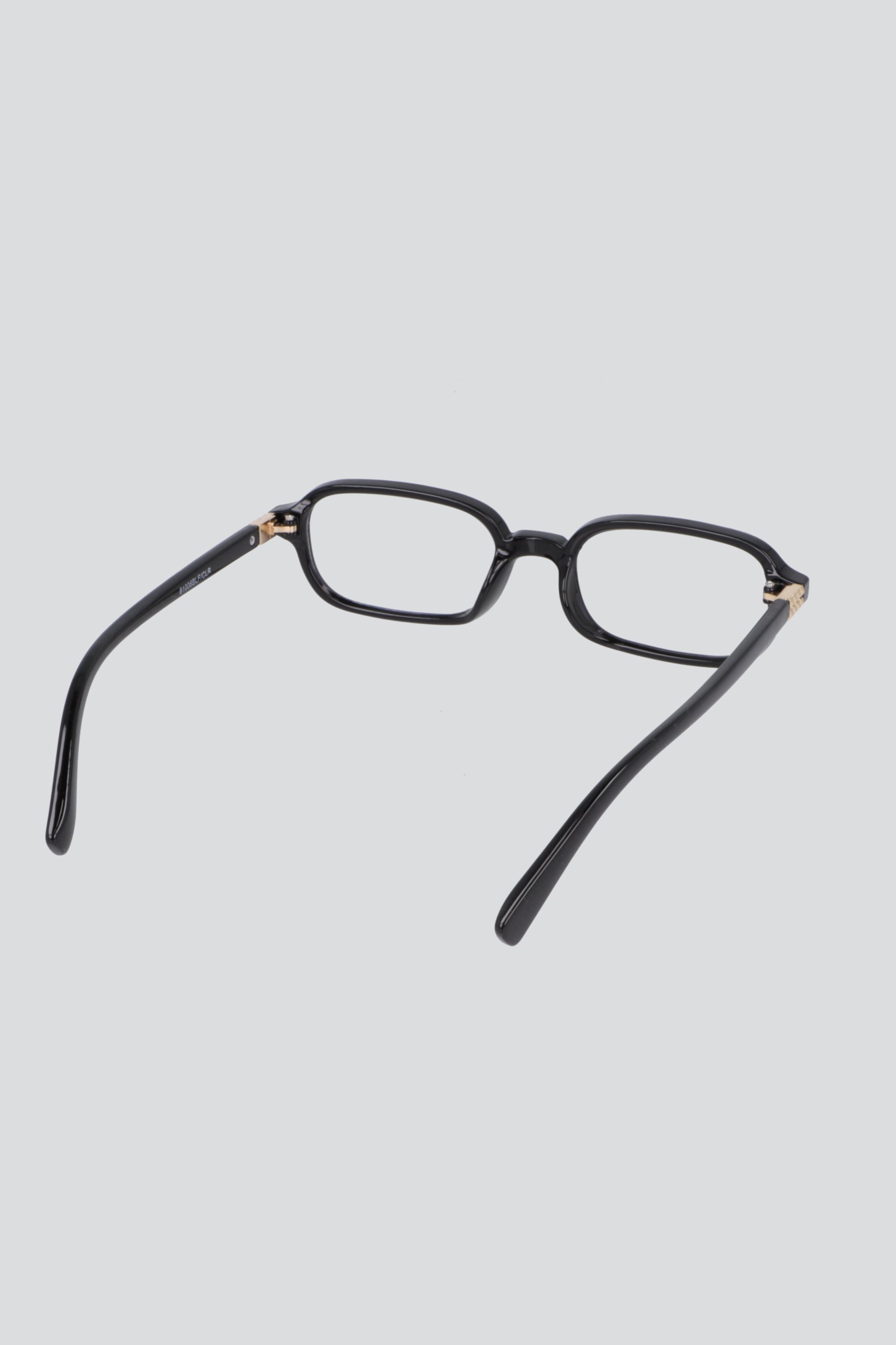 Lentes rectangulares mini luz azul
