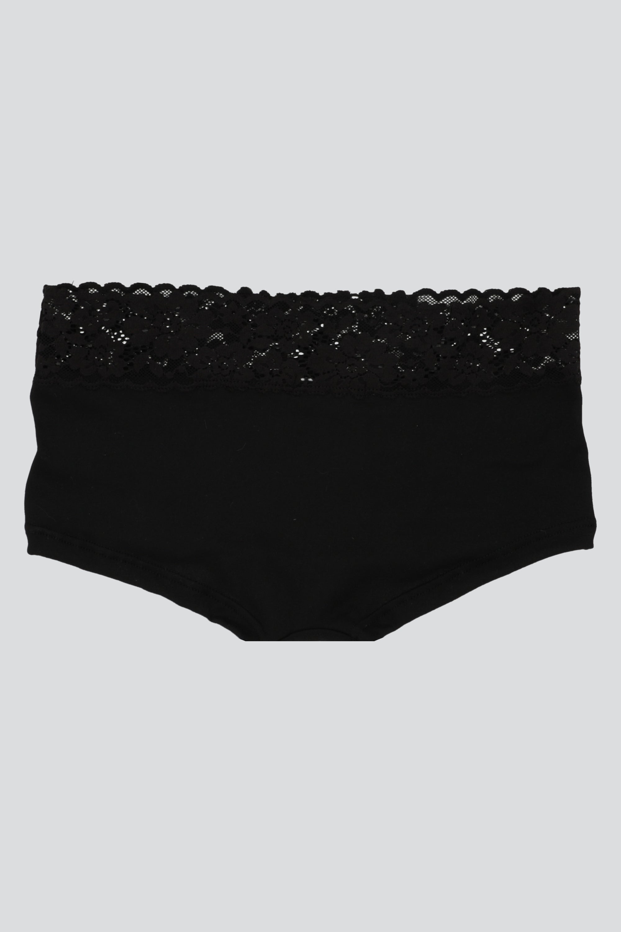 Boxer detalle pretina encaje NEGRO