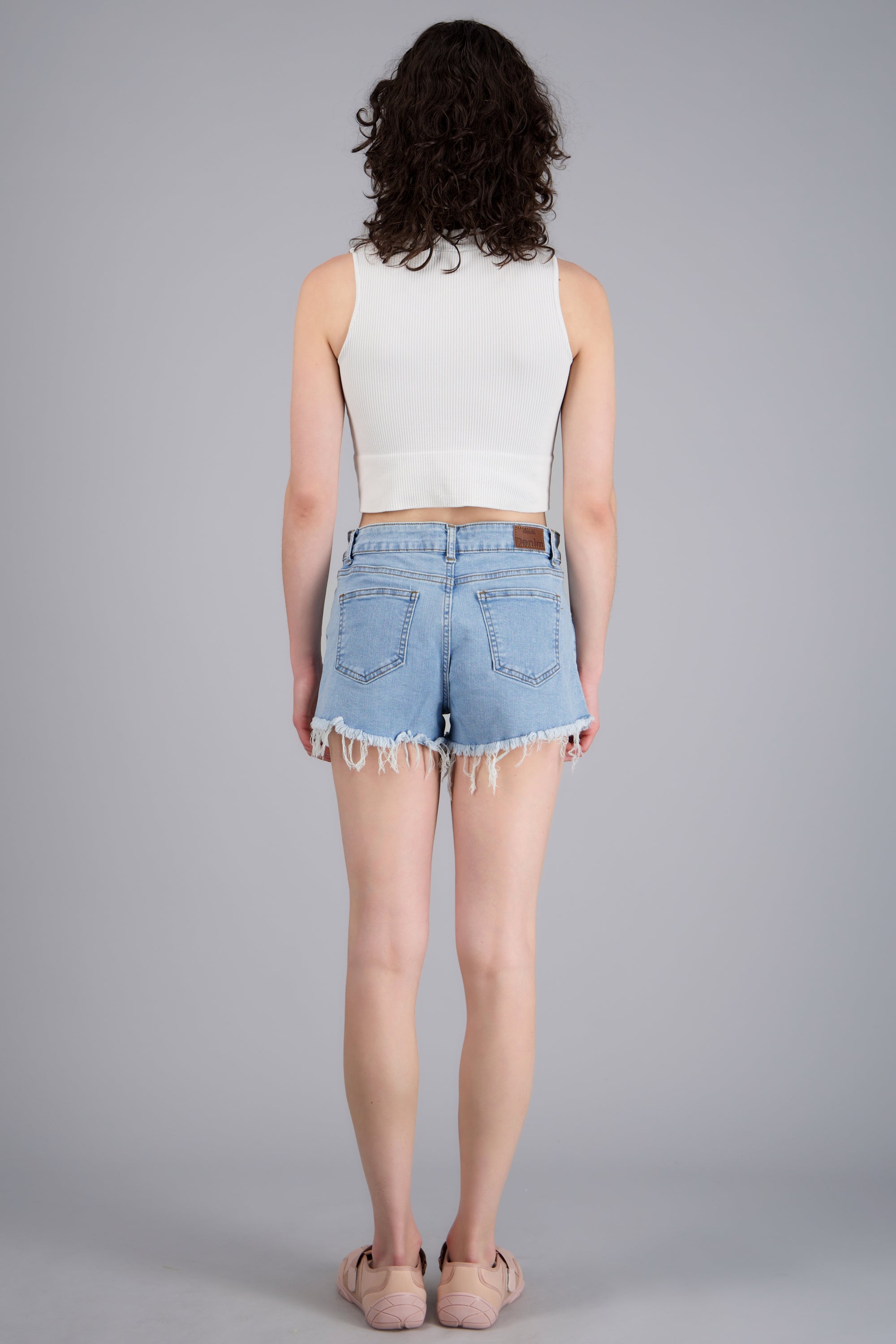 Mini short estrellas LIGHT WASH