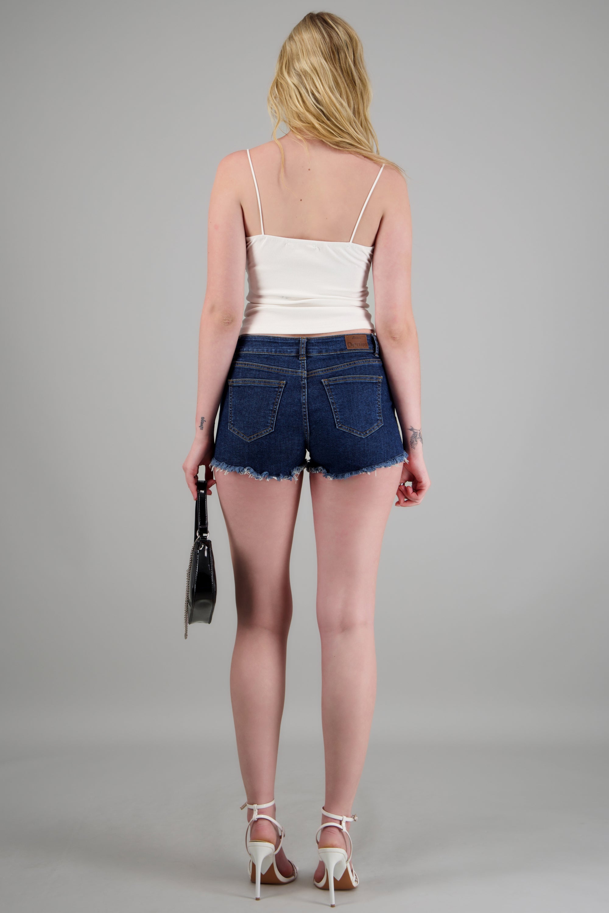 Mini short estrellas DARK WASH