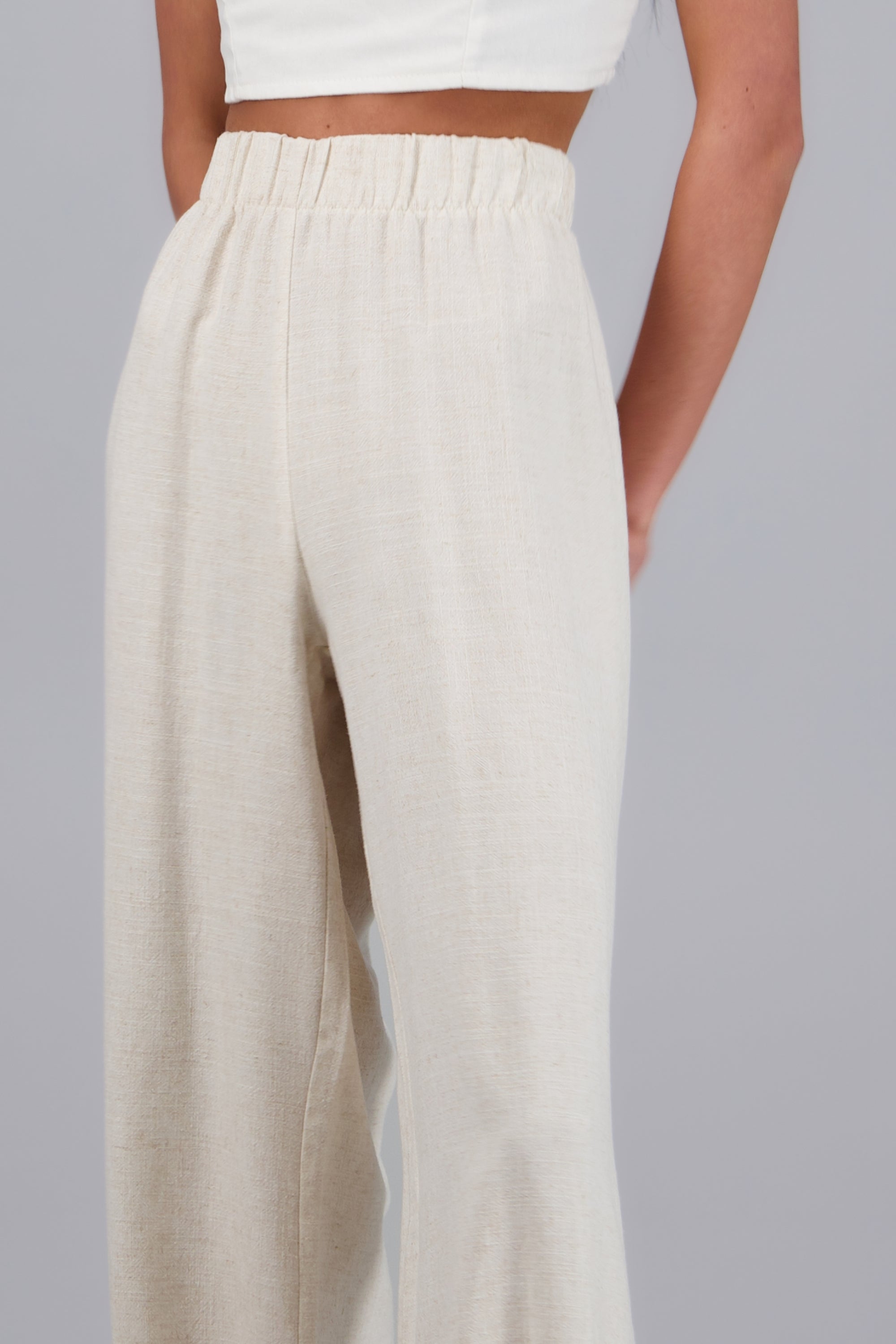 Pantalón wide leg resorte ARENA