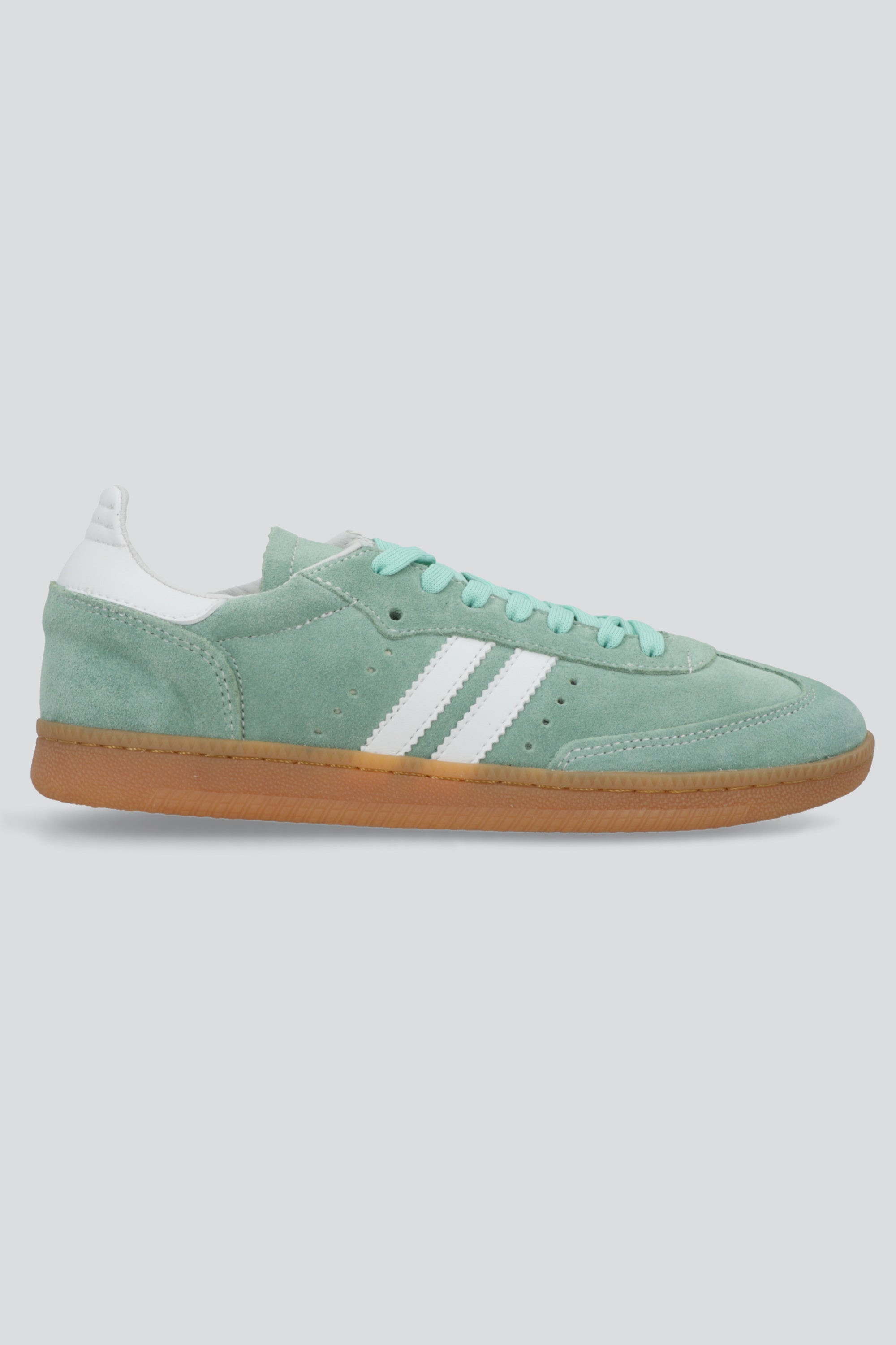 Tenis casual gamuza dos lineas SAGE