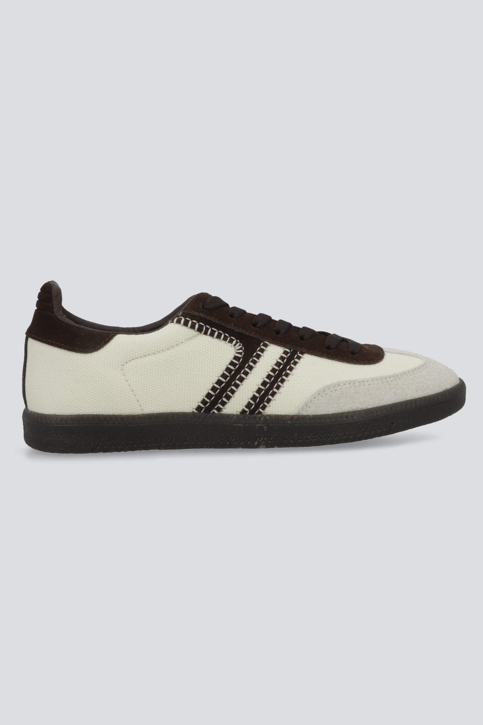 Tenis lineas contrastes CAFE COMBO