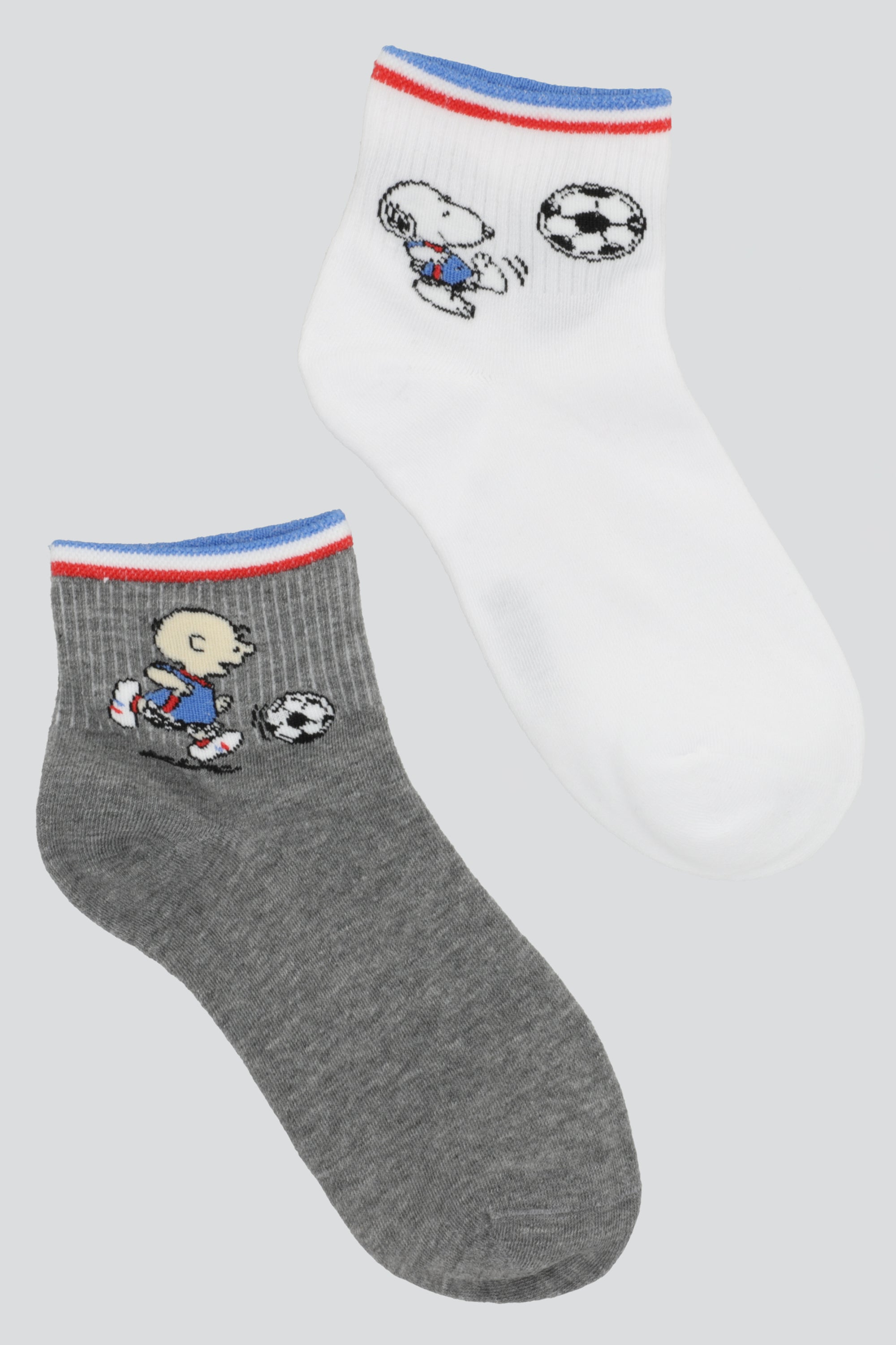 2 pack Snoopy futbolero AZUL REY COMBO
