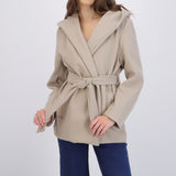Abrigo soft capucha
