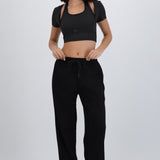 Pants lisos con bolsas