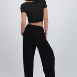 Pants lisos con bolsas