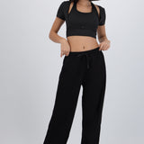 Pants lisos con bolsas