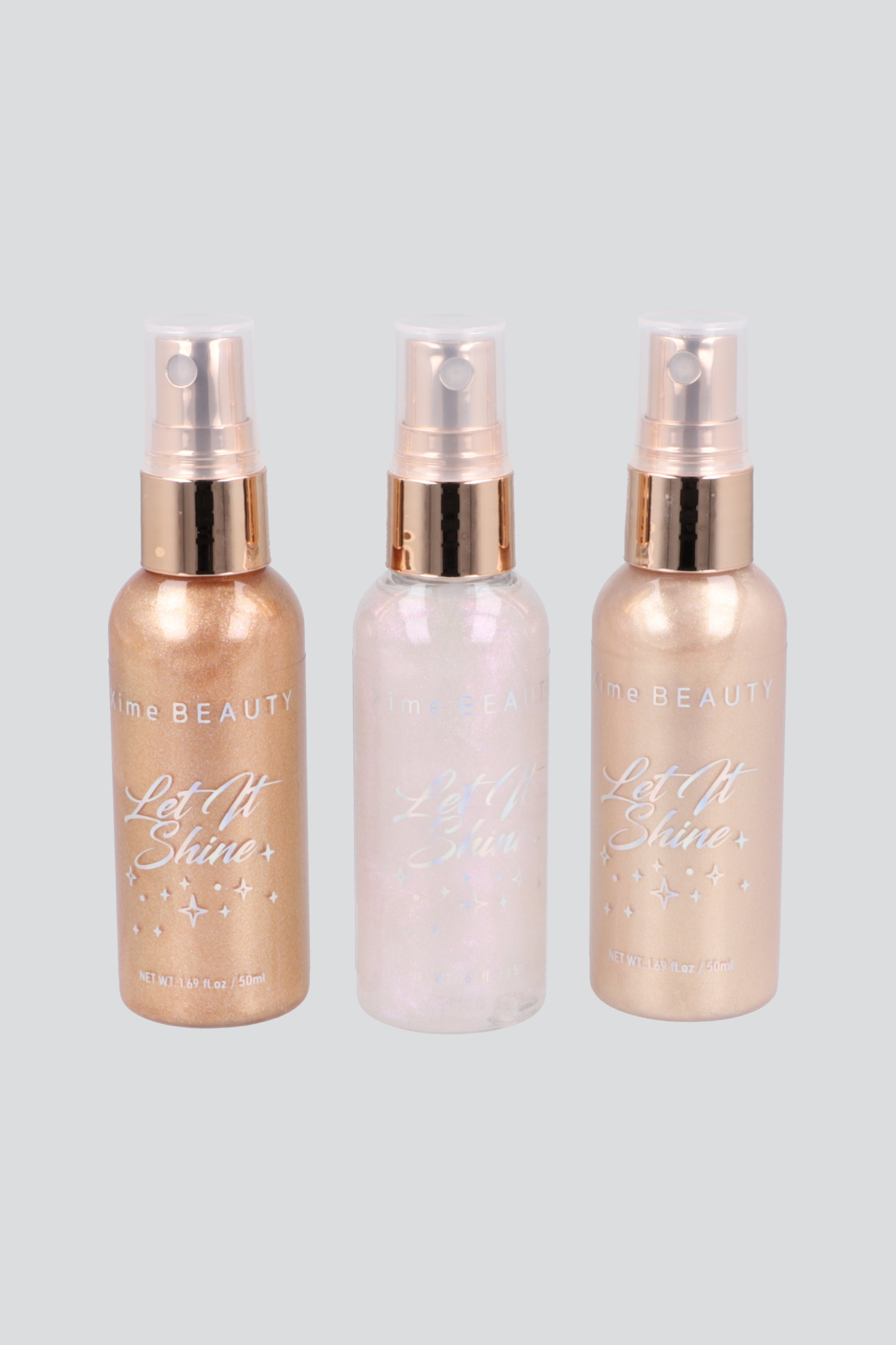 Set 3 mini body extra brillo TAN