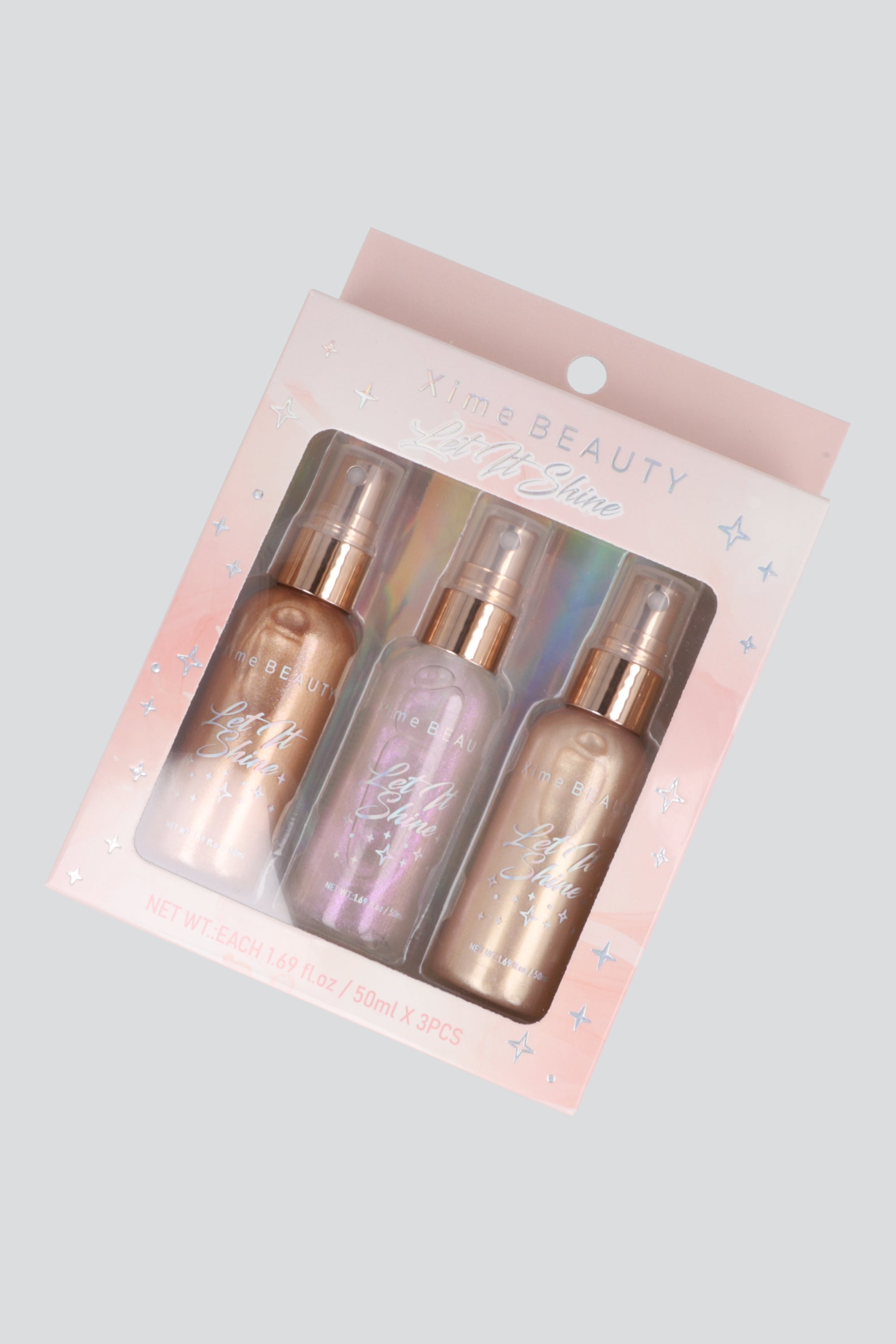 Set 3 mini body extra brillo TAN