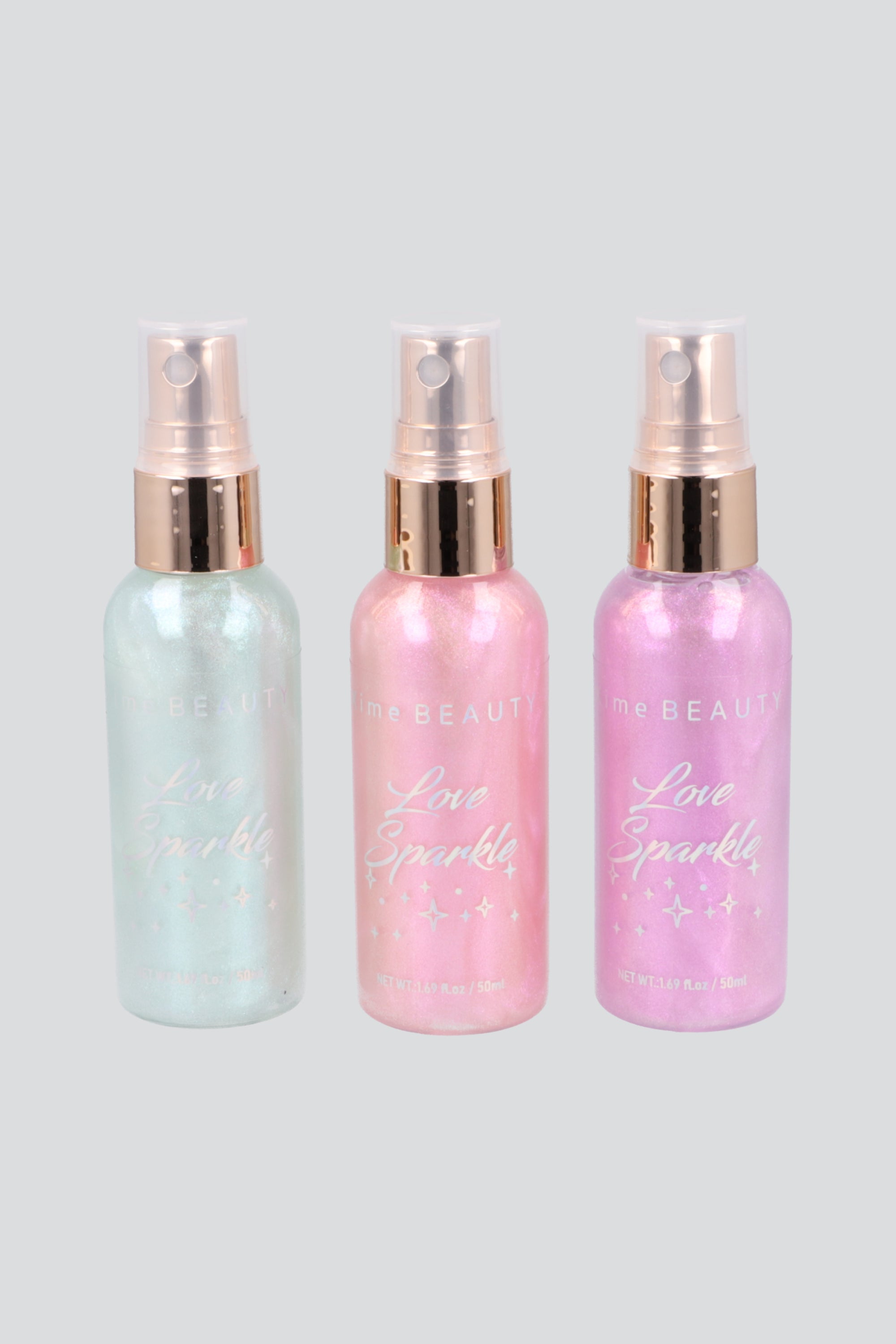 Set 3 mini body extra brillo pasteles MULTICOLOR PASTEL