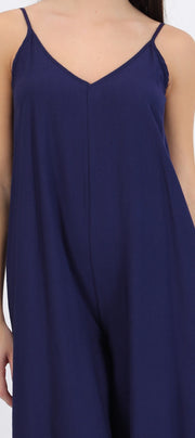 Jumpsuit fluido con bolsas
