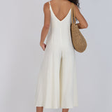 Jumpsuit fluido con bolsas