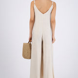 Jumpsuit fluido con bolsas