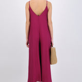 Jumpsuit fluido con bolsas