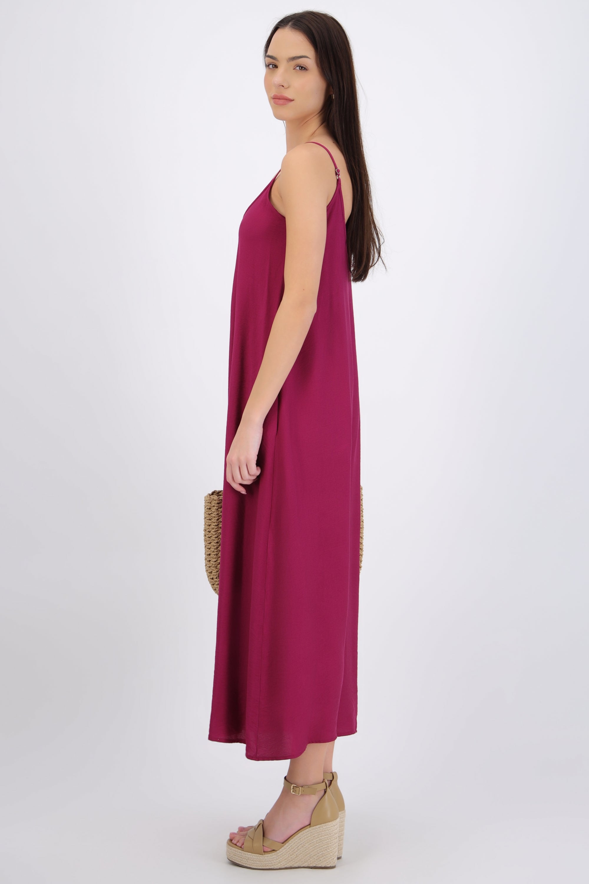 Jumpsuit fluido con bolsas