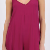 Jumpsuit fluido con bolsas
