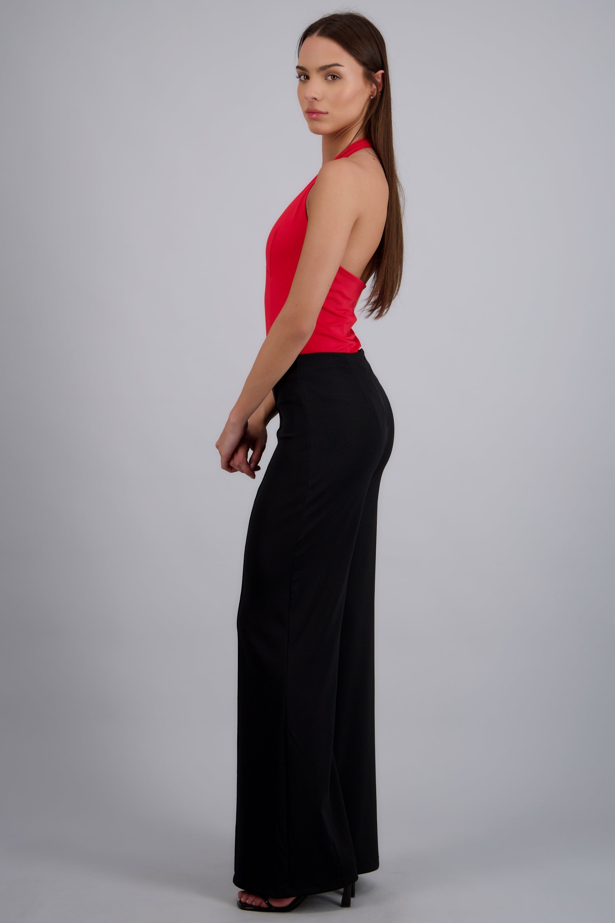 Pantalon amplio NEGRO