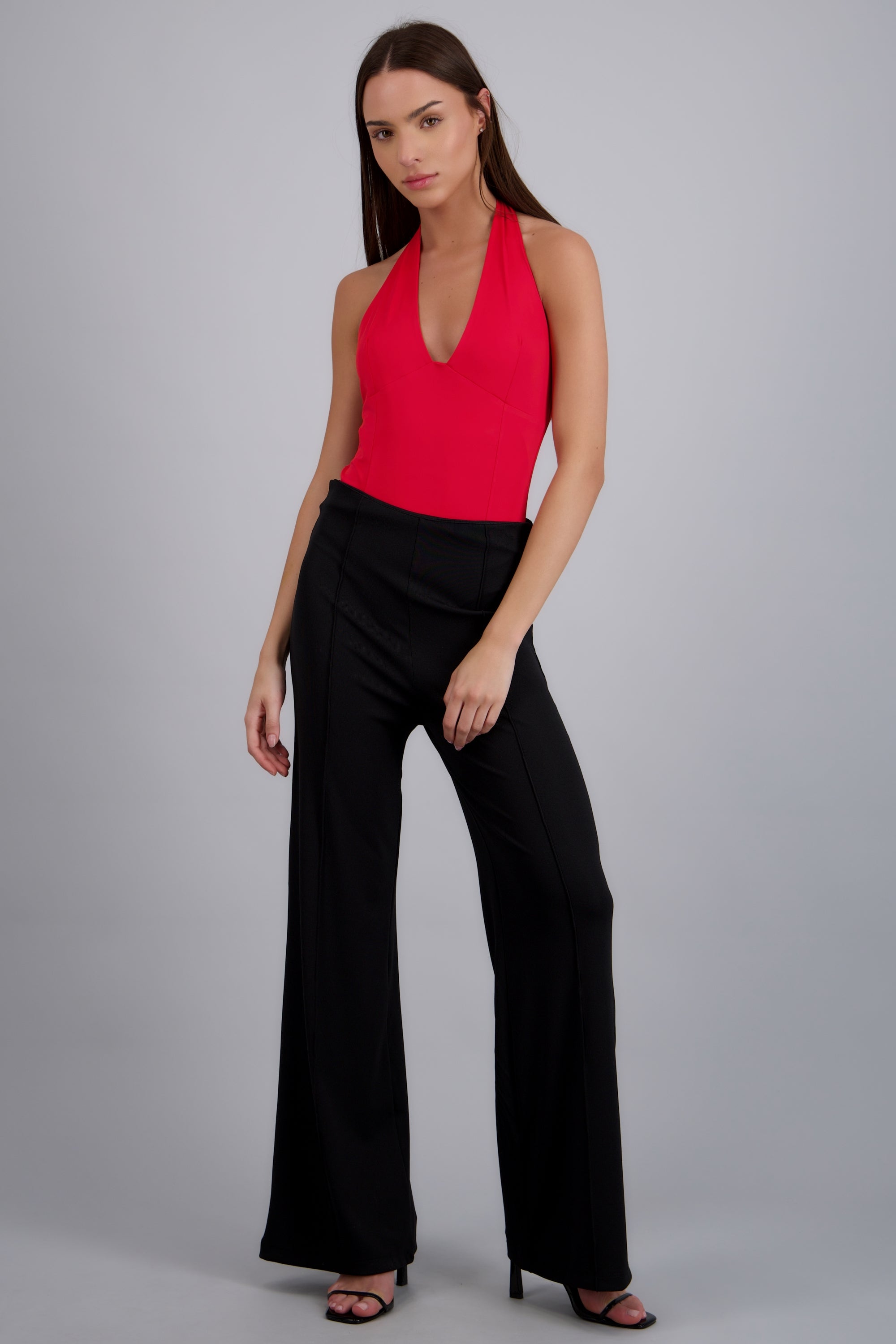 Pantalon amplio NEGRO