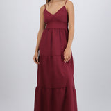 Vestido maxi detalle espalda