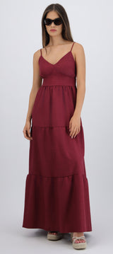 Vestido maxi detalle espalda