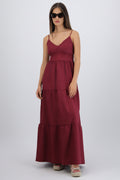 Vestido maxi detalle espalda