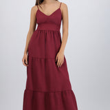 Vestido maxi detalle espalda