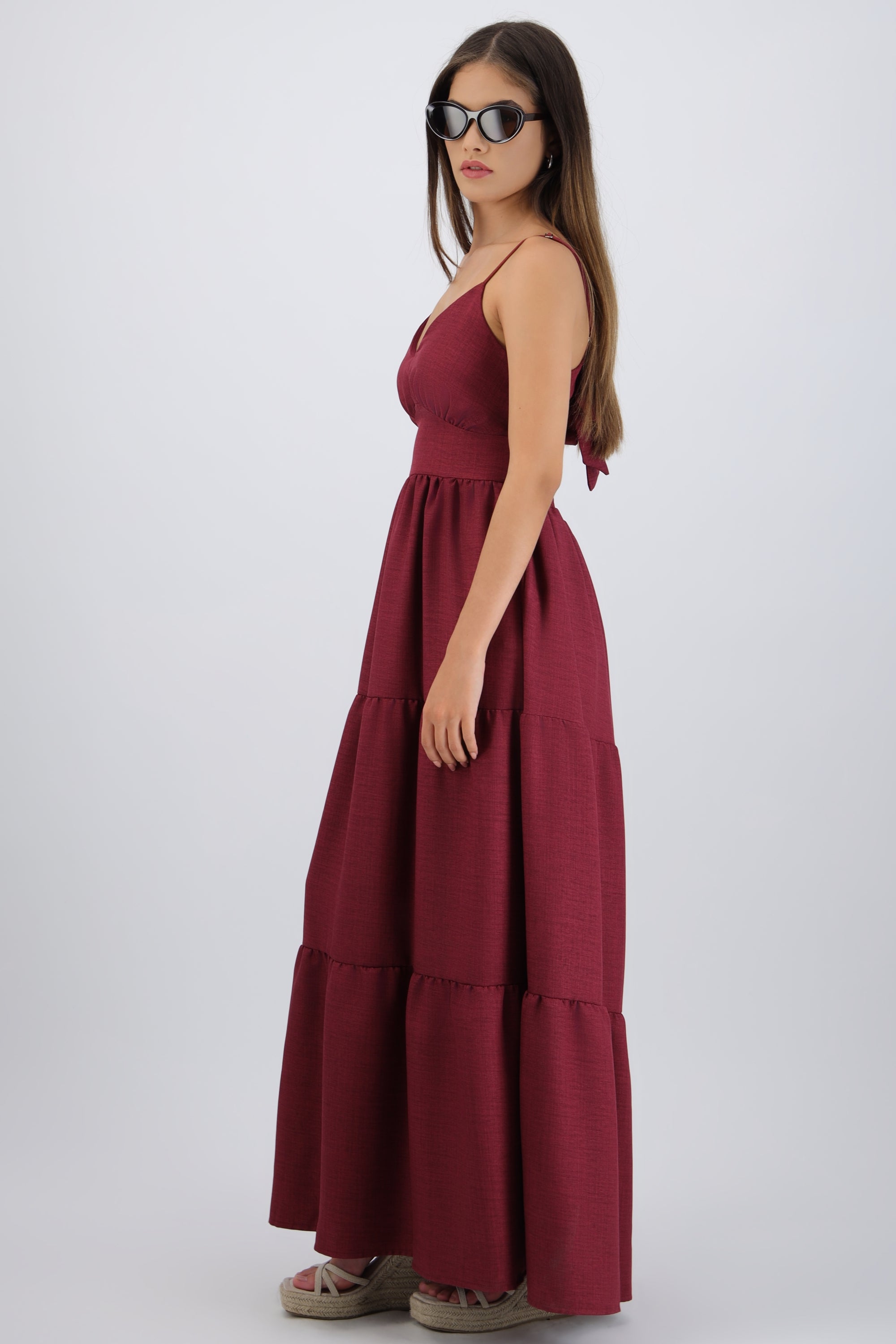 Vestido maxi detalle espalda