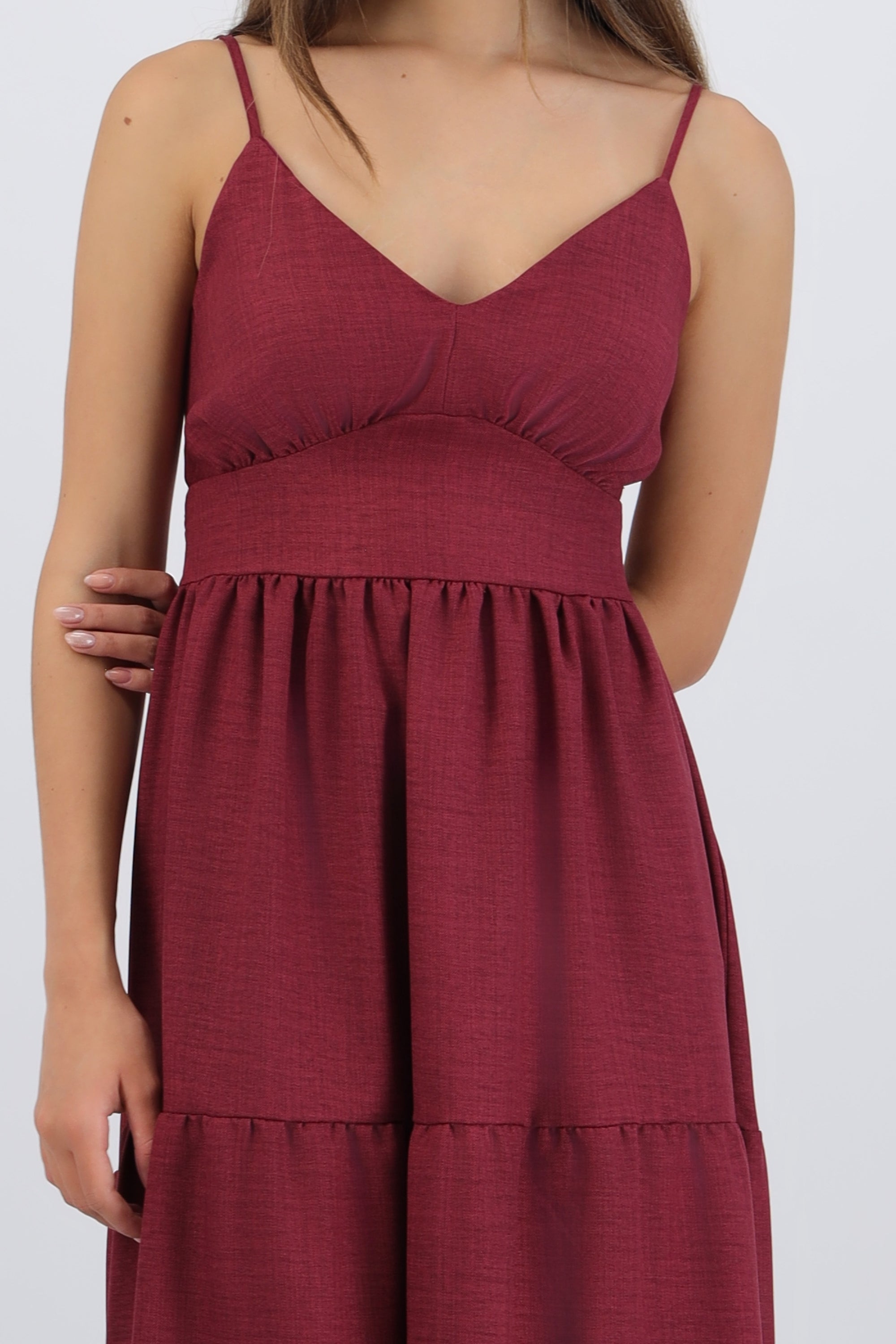 Vestido maxi detalle espalda