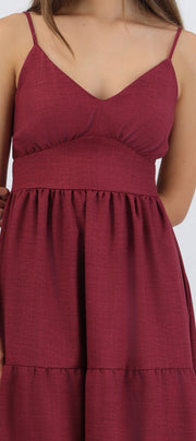 Vestido maxi detalle espalda