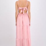 Vestido maxi detalle espalda