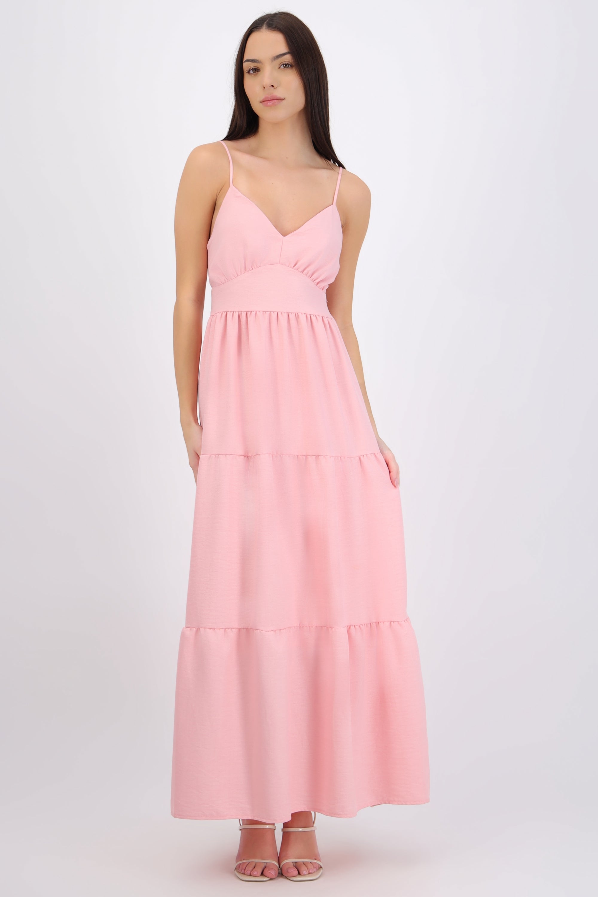 Vestido maxi detalle espalda