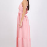 Vestido maxi detalle espalda
