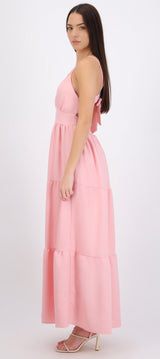 Vestido maxi detalle espalda