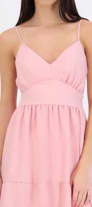 Vestido maxi detalle espalda
