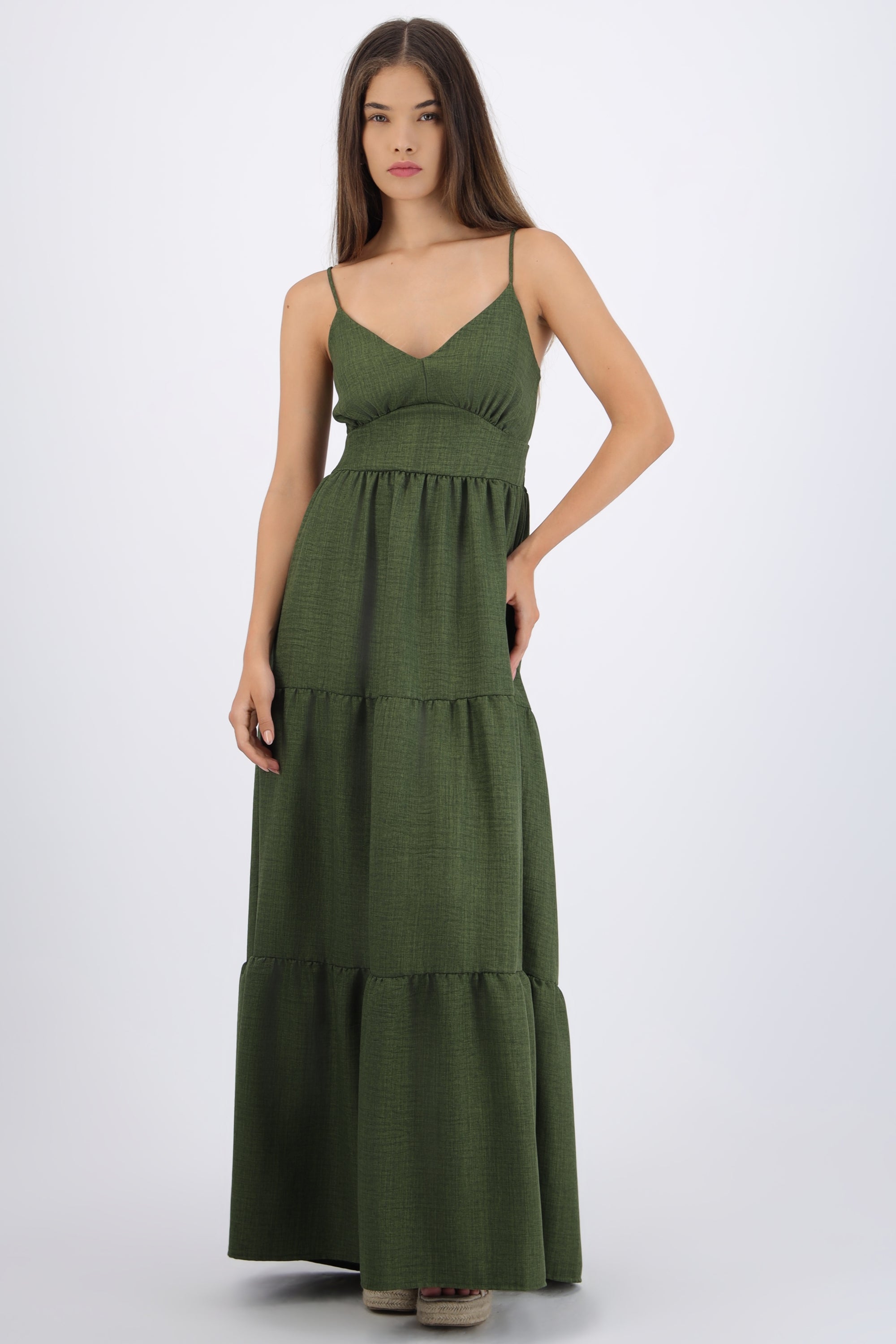 Vestido maxi detalle espalda