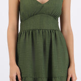 Vestido maxi detalle espalda