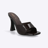 Tacon peep toe charol