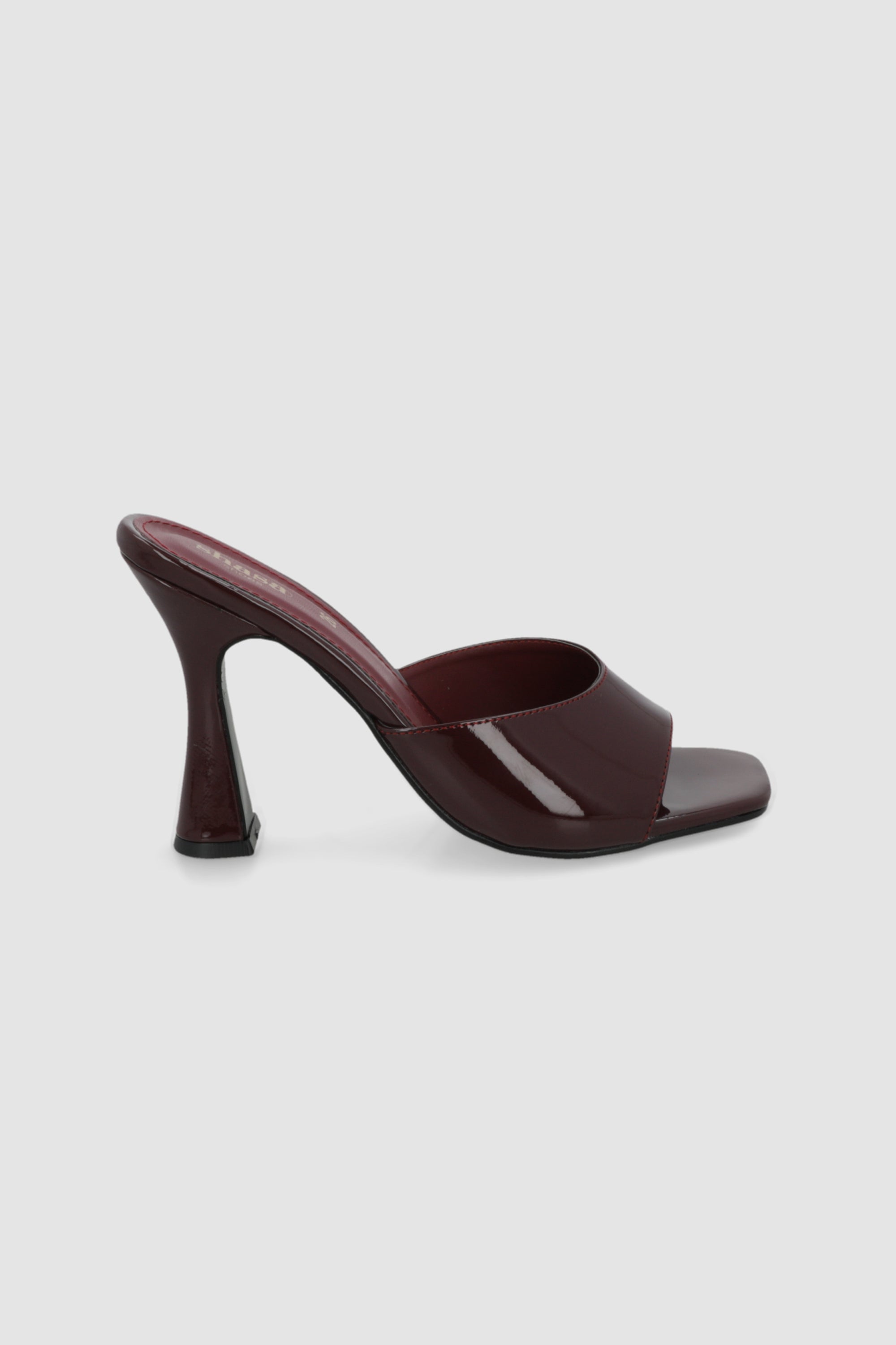 Tacon peep toe charol VINO