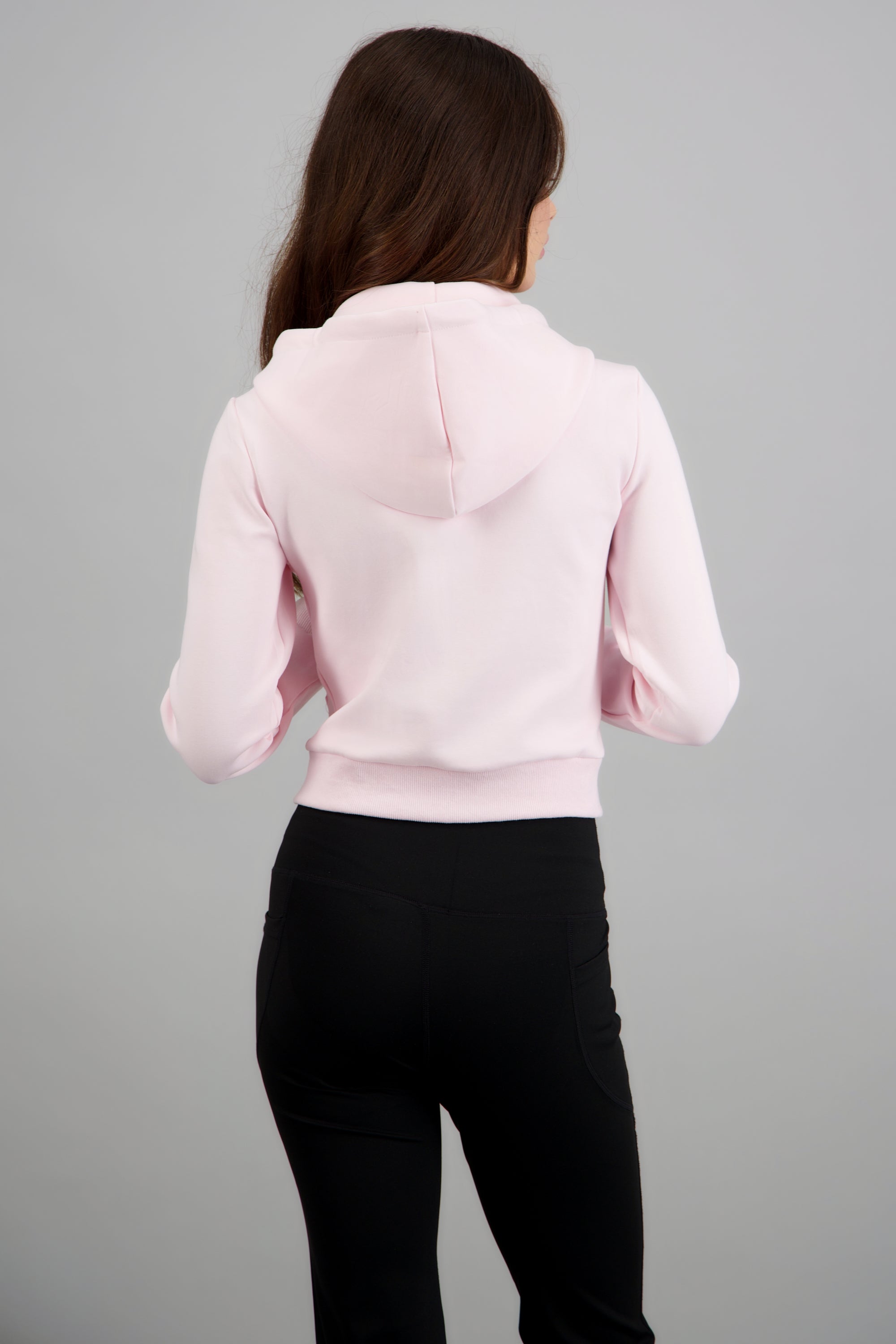 Sudadera con gorro ROSA PASTEL