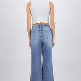 Jeans cropped básico
