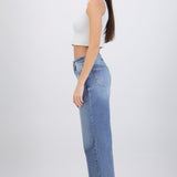 Jeans cropped básico