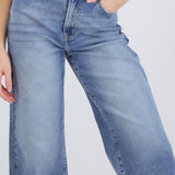 Jeans cropped básico